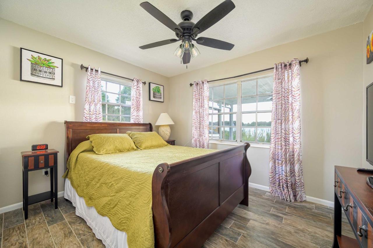 Lakefront Home With Screened Porch And Grill Winter Haven Exterior photo